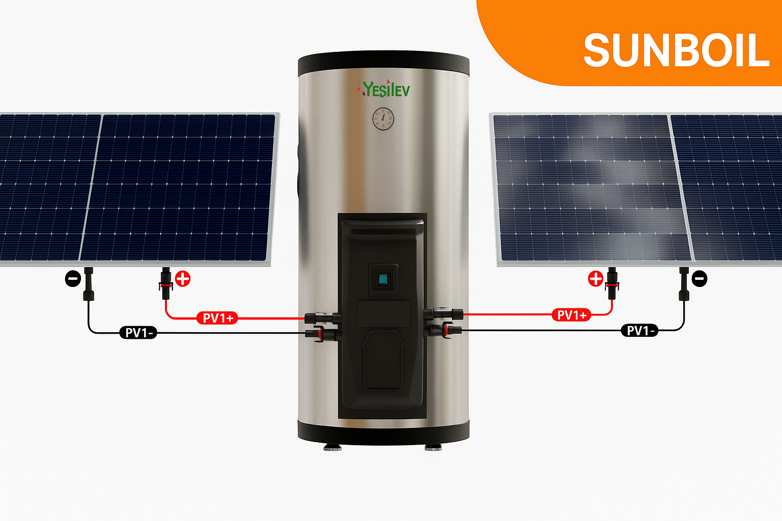 Yeşil Ev SOLAR BOYLER 150 Litre (Ürünlerimiz Palet/Koli fiyatıdır.)